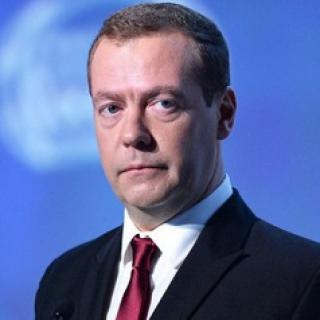 На фото премьер-министр России Дмитрий Медведев (фотография пресс-службы правительства РФ)