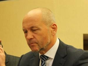 На фото - бывший глава Марксовского района Олег Тополь